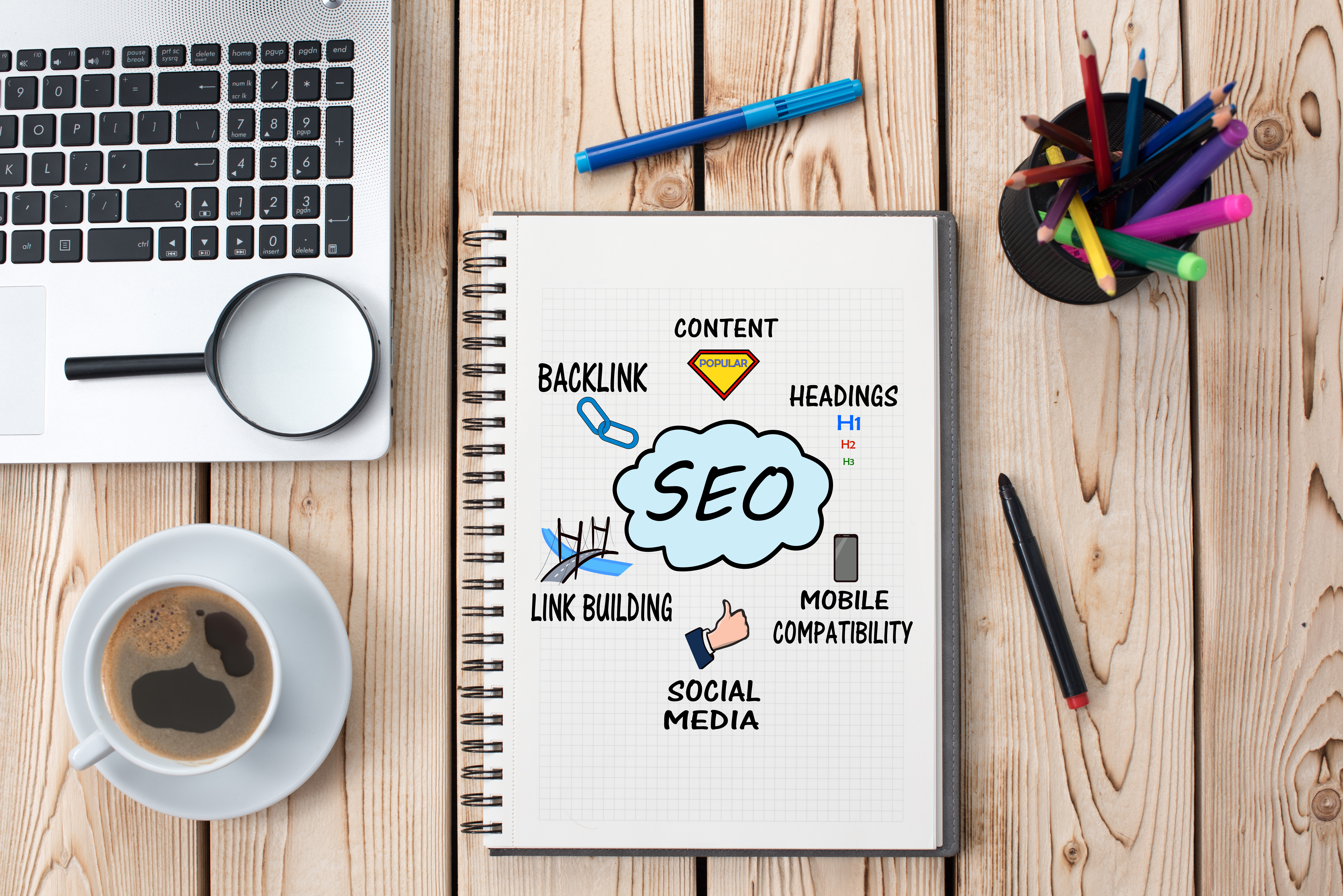 SEO notepad